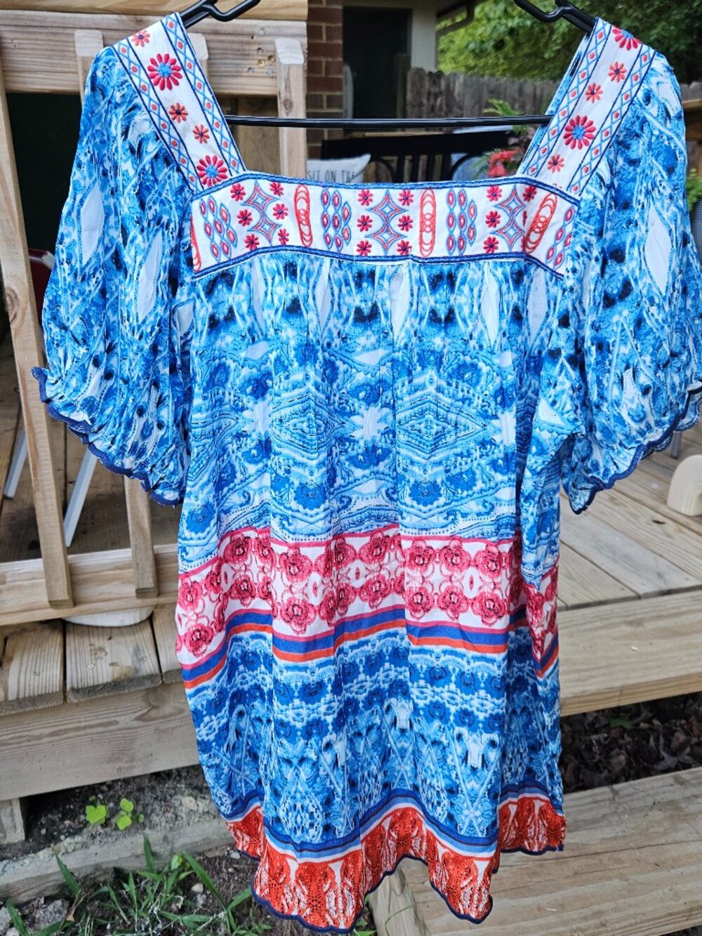 Love Kyla boho dress NWOT Sz L